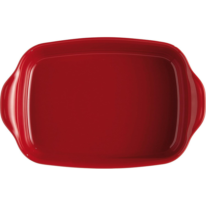 Форма для запікання прямокутна 36 x 23 x 7 см, бордова Emile Henry