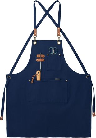 Фартух кухонний синій FunChaos