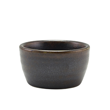 Соусник 6.2*h 3.5 см, 45 мл, чорний, Terra Porcelain Black, GenWare