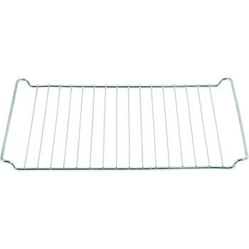 См, набір форм для випікання та решіток, глибока емальована сковорода 3 см і хромована решітка для духовки та плити, стійка до подряпин і нержавіючої сталі, чорна (решітка 455 мм), 45,5 x 36