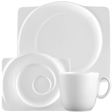 Кавовий сервіз 18 предметів білий Paso Seltmann