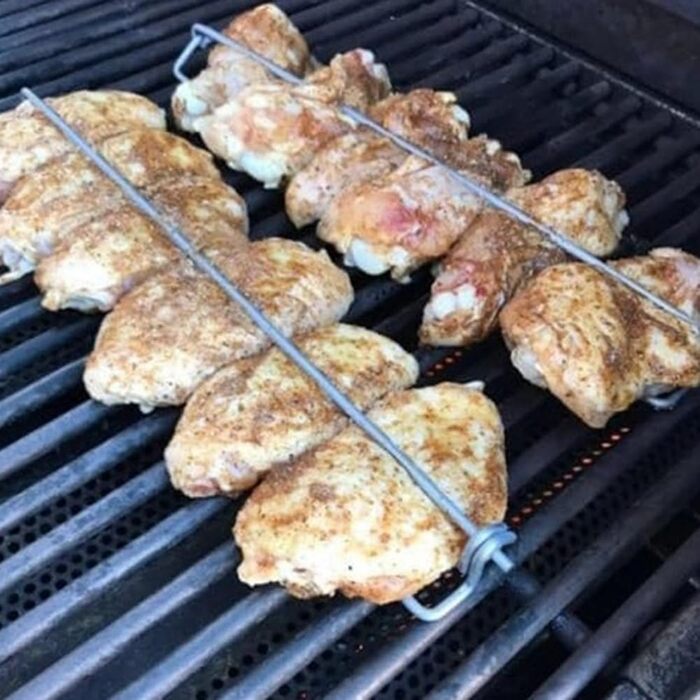 Набор шампуров из нержавеющей стали 8 шт KOKSII