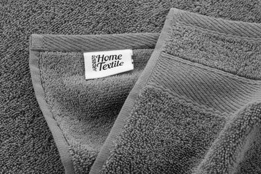 ARDESTO Полотенце махровое SuperSoft, серое, 30х50см, 100% хлопок