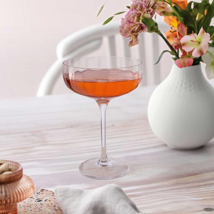 Набір з 4 келихів для шампанського 120 мл Rose Garden Villeroy & Boch