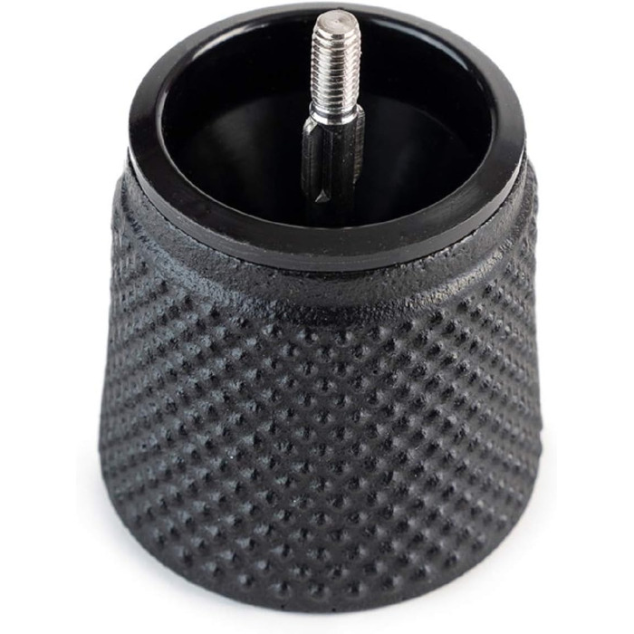 Ручная мельница для перца, классическая регулировка помола, Высота 8 см, Чугун, Черный, 35402 8 см Single Black