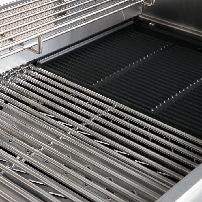 Газовый гриль SANTOS P-618, с боковой и задней горелкой, нержавеющая сталь 900327 Код: 010948