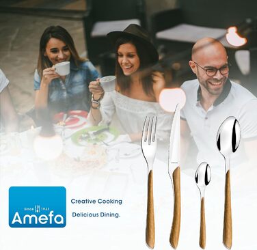 Набор столовых приборов 24 предмета, на 6 персон Amefa