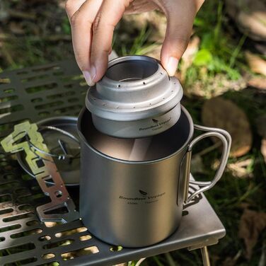 Титановая спиртовая плита 56 г. iBasingo