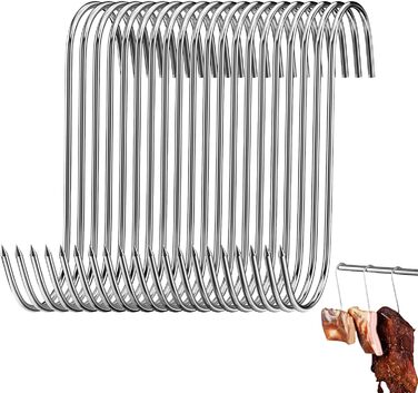 Набор крючков для коптильни из нержавеющей стали 20 шт 15 см SOGHO