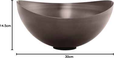 Блюдо глибоке 30 см обпалений метал Ondea Blomus