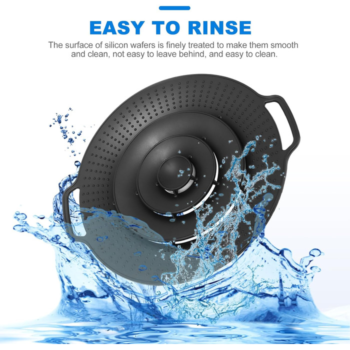 Крышка защита от выкипания и брызг из силикона 33,5 см PCXWTLN