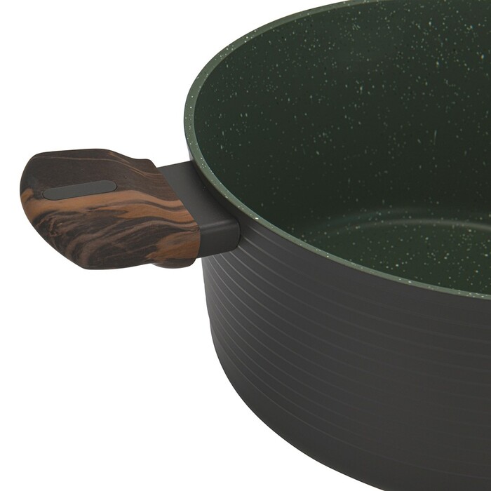 Кастрюля со стеклянной крышкой 28 см 7,1л CUISINE Fissman