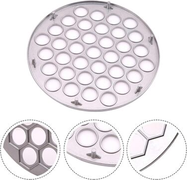 Форма для пельменів з нержавіючої сталі 25 x 25 x 2 см Vilgftyiet