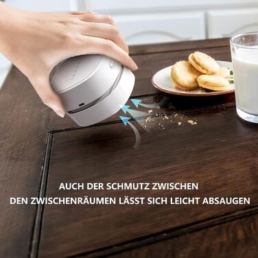 Міні-пилосос бездротовий білий IGOKOTI