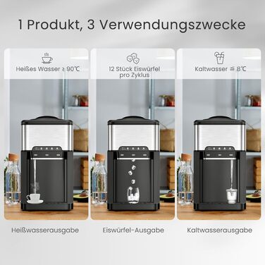 Кулер для води з кубиками льоду 450 Вт GOPLUS