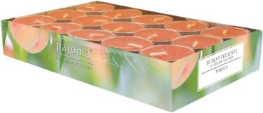 Ароматичні чайні свічки Pajoma 90, 3x30 шт. , ароматичні свічки, багато ароматів на вибір, висота 1,5 см, діаметр 3,5 см (персик, 30)