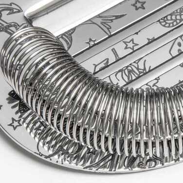 Джулеп-стрейнер 15.5 см, Etched, Tattoo Coley, Urbanbar (Урбанбар)