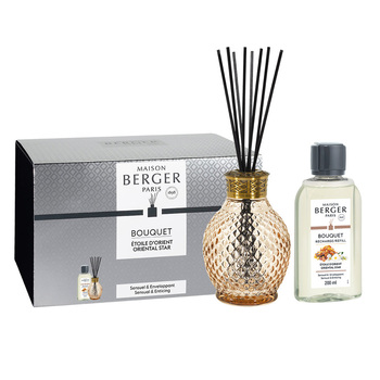 Дифузор Maison Berger Paris ORIGINELLE MIEL + Наповнювач з ароматом ORIENTAL STAR, 200 мл