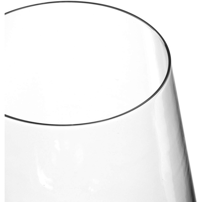 Келихи для рислінгу LEONARDO HOME PUCCINI (набір з 6 шт.) Келихи для вина, стійкі до подряпин (400 мл) Можна мити в посудомийній машині та довговічні Вічні келихи для білого вина Сучасний дизайн Келих для рислінгу Puccini 069540 6 келихів (келих для білог