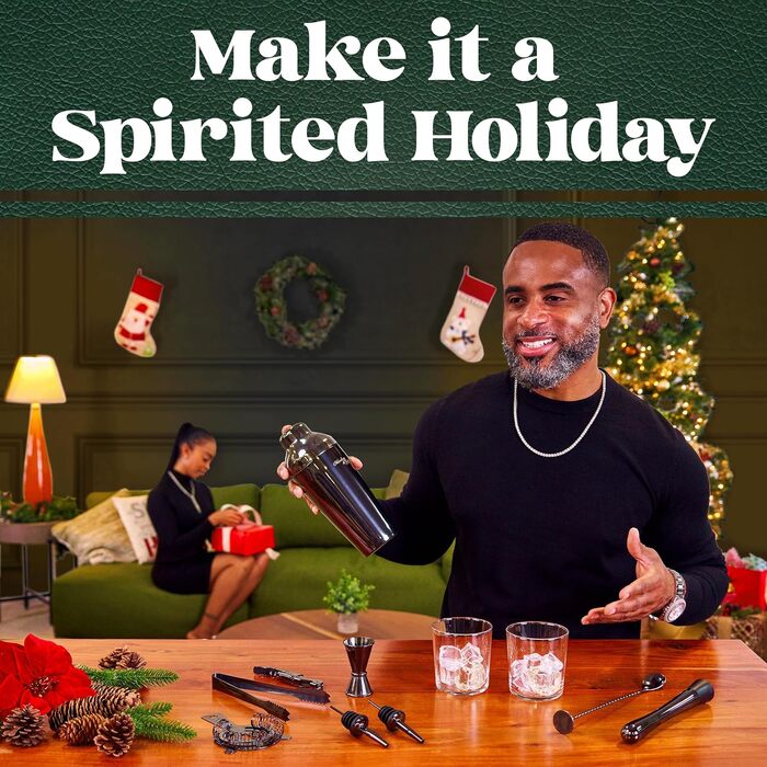 Коктейльний набір з 10 предметів Mixology & Craft