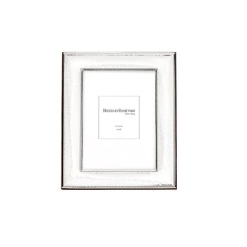 Рамка для фото Reed and Barton BRISTOL, серебряная, 10 х 15 см