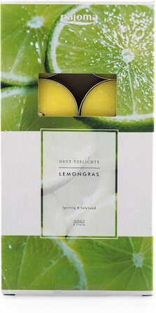 Ароматичних чайних свічок 3x30 шт. ароматичні свічки багато ароматів на вибір В 1,5 см, Ø 3,5 см (Лемонграс, 8), 90