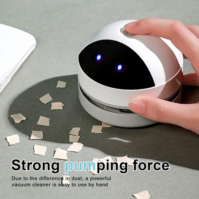 Міні-пилосос бездротовий білий Sporgo