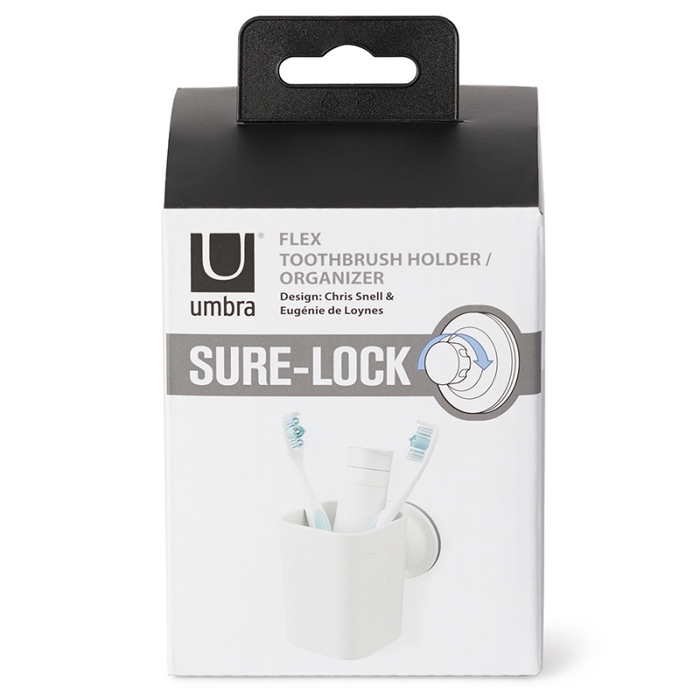 Підвісна органайзер 10 х 7 х 11 см білий Flex Umbra