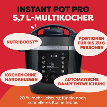 Мультиварка 5,7 л 1200 Вт Instant Pot