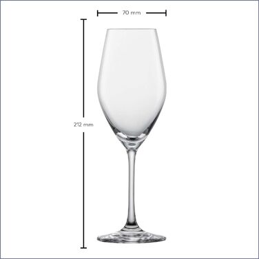 Бокал для шампанского 0,27 л, набор 6 предметов Vina Schott Zwiesel