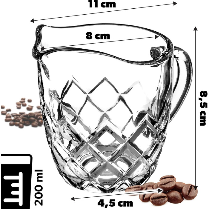 Ковші для молока 200 мл KADAX