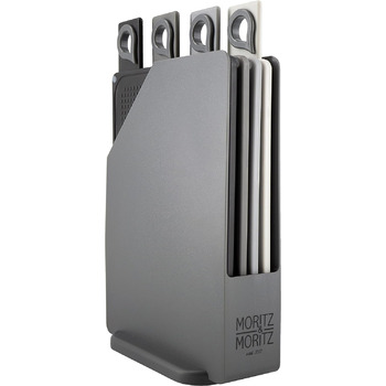 Набір обробних дошок 20,5 x 14,5 см з підставкою, 4 предмети Moritz & Moritz