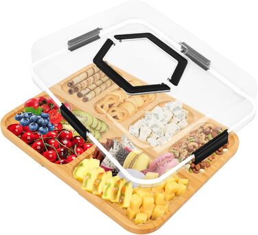 Контейнер для снеків з 6 відділеннями Clyfanesy