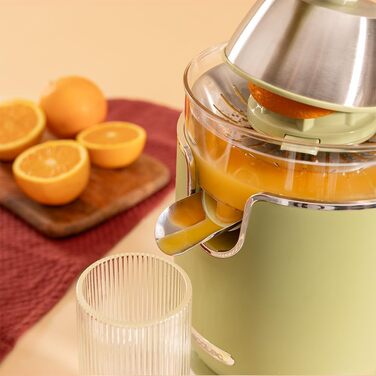 Соковижималка ручна електрична 1000 Вт, зелена Xqueeze RetroJuice 1000 Cecotec