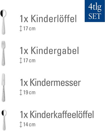 Набір дитячих столових приборів, 4 предмети в подарунковій упаковці Happy as a Bear Villeroy & Boch
