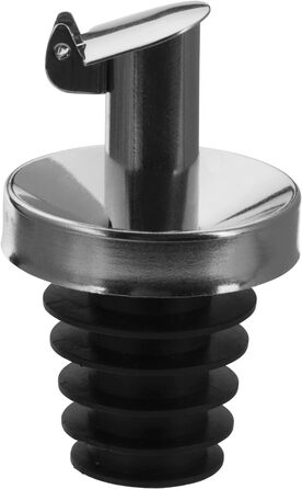 Заливки олії/оцту 4 запасні пробки, з клапанами, метал/нержавіюча сталь, натуральні пробки, масло з нержавіючої сталі спеціальне, 478022E3 (Масло - пластикові пробки, 12 шт. ), 4