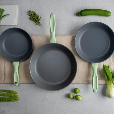 Сковорода 20 см, зеленая Ecolution Fackelmann