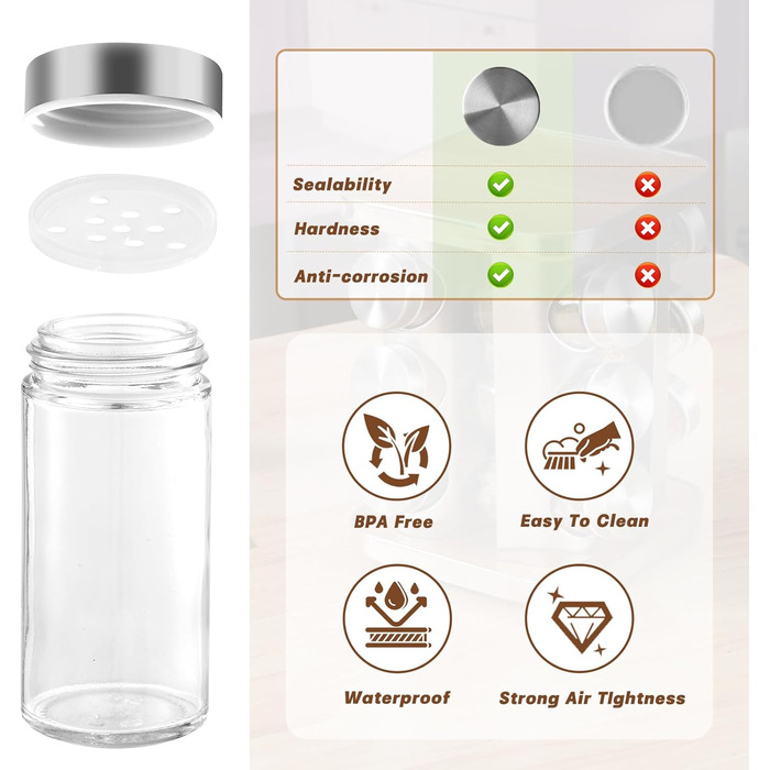 Стійка для спецій на 20 баночек Moreau