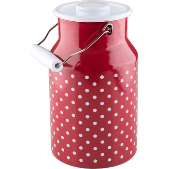 Глек для молока 2л, червоний Riess