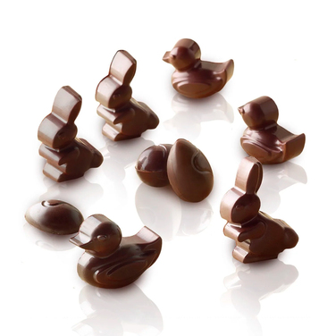 SCG05 Форма силіконова для шоколаду 'пасха' 30х43х16 мм