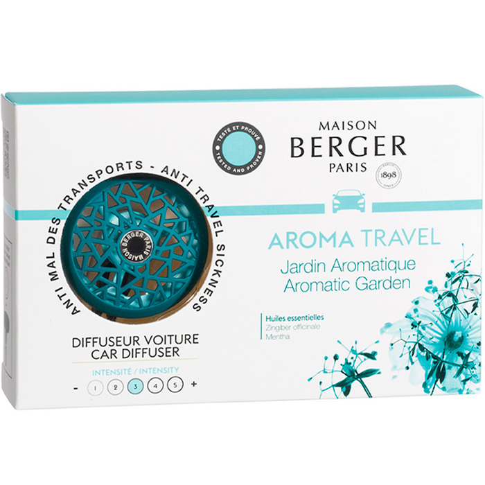 Дифузор для автомобіля Maison Berger Paris з ароматом AROMA TRAVEL