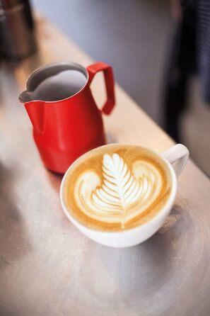 Глечик для молока Motta 0901/03 Європа з (350 мл, червоний/Getaway тверді речовини)