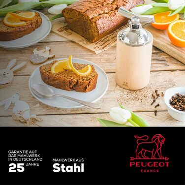 Високоякісний млин для спецій, виготовлений вручну з деревини та нержавіючої сталі, сертифікованої PEFC, I Кухонні аксесуари I, 16