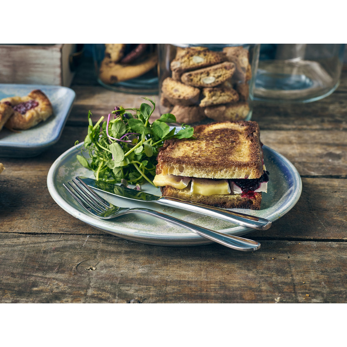 Тарілка кругла 24 см, Terra Porcelain Seafoam, GenWare