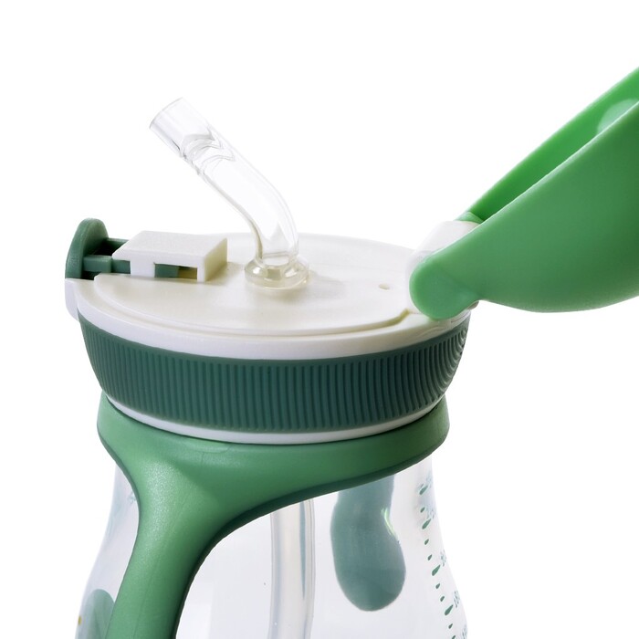 Бутылка для воды Fissman 60 мл с трубочкой (6906)