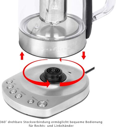 Електрочайник 1,5 л з керуванням по Wi-Fi 1167 G ProfiCook