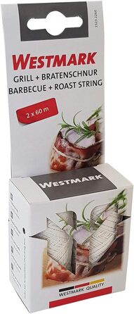 Нитка кухонна 60 м, набір 2 предмети, біла Westmark