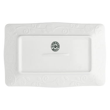 Піднос прямокутний La Porcellana Bianca FLORENTINA, порцеляна, 20 х 12 см