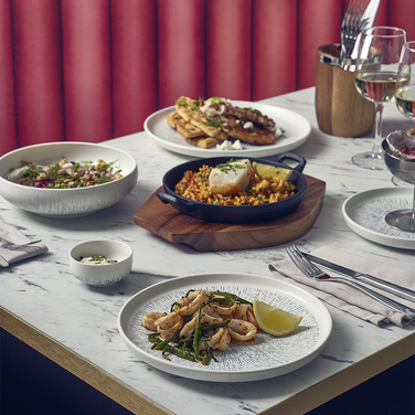 Тарілка 21.5 см, Sereno Porcelain Strato, GenWare