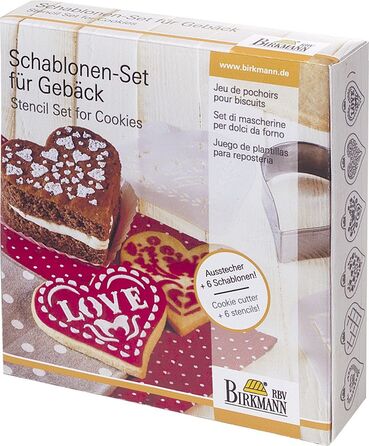 Набір для випічки печива, 7 предметів, RBV Birkmann